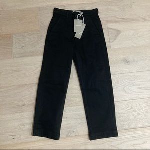 Everlane Straight Leg Crop - Black, 2 Regular